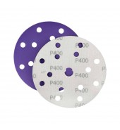 Шлифлист d150 мм 15 отверстий P400 (керамика на бумаге) Гамматест SL737PP400