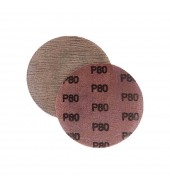 Диск шлифовальный на сетке D150 мм P80 Velcro (оксид алюминия) Гамматест MA80M