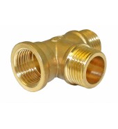 Тройник 1/2" НР х НР х ВР Гамматест