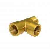 Тройник 3/8" ВР х ВР х НР Гамматест