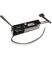 Станция гидравлическая с ножным и ручным приводом в защитном кожухе 30т (объем масла - 1.5л, давление - 630 bar )FORSAGE (F-0100-5B)