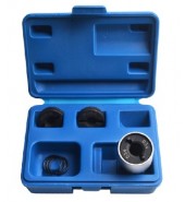 Набор инструментов для восстановления (нарезания) резьбы шпилек колеса 4пр.(М12х1.25, М12х1.5, М14х1.5), в кейсе ROCK FORCE (RF-403454)