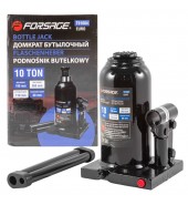 Домкрат бутылочный 10т с клапаном (высота подхвата-190мм, высота подъема-360мм)(F-T91004(Euro))