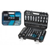 Набор головок и бит 110пр. 1/4",1/2" PRO STARTUL LE MANS (PRO-110L) (6 граней) (PRO-110L)