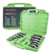 Набор отверток силовых ударных 12пр., в кейсе ROCK FORCE (RF-21310)