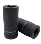 Головка ударная для футорки квадрат 22 мм. PARTNER (PA-46510022sq)