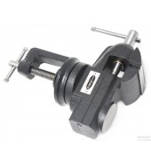 Тиски настольные поворотные с наковальней 2.5"-60мм (крепление "струбцина") ROCK FORCE (RF-3291322)