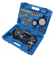 Тестер давления топлива в наборе с адаптерами 41пр.(0-10 bar), в кейсе ROCK FORCE (RF-941G1)