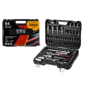 Набор головок и бит 94пр. 1/4",1/2" (6 граней) PRO STARTUL STUTTGART (PRO-094S)