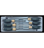 Набор отверток силовых 6пр. (PH2,3, SL5.5,6.5,10,12) ROCK FORCE (2069)