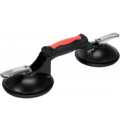 Стеклодержатель алюминиевый на 2 присоски 125мм, 120кг YATO (YT-37236)